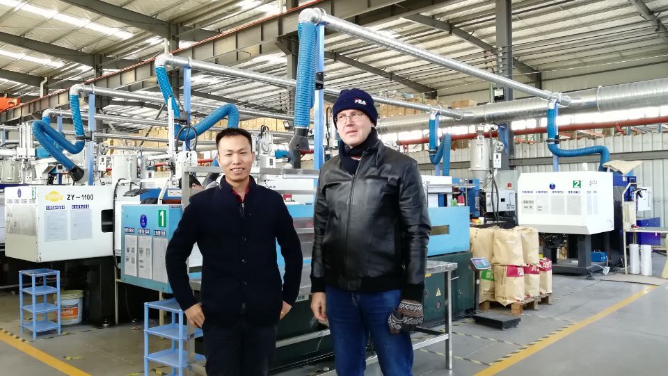 Nov, 2017 Andrew Warton From Austrialia Visit Our Factory