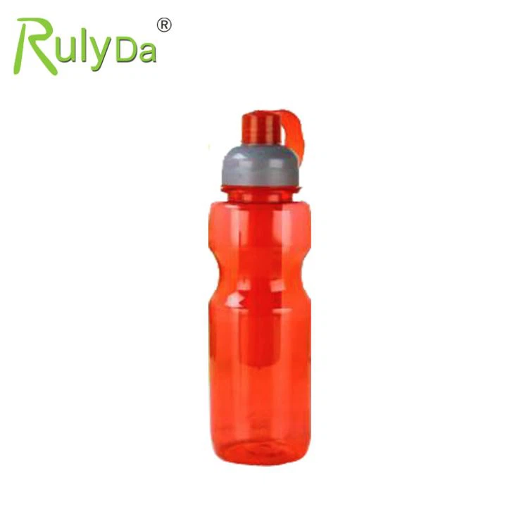 2017 Best Sale Logo Printed Promotional Water Bottle with Ice Bar