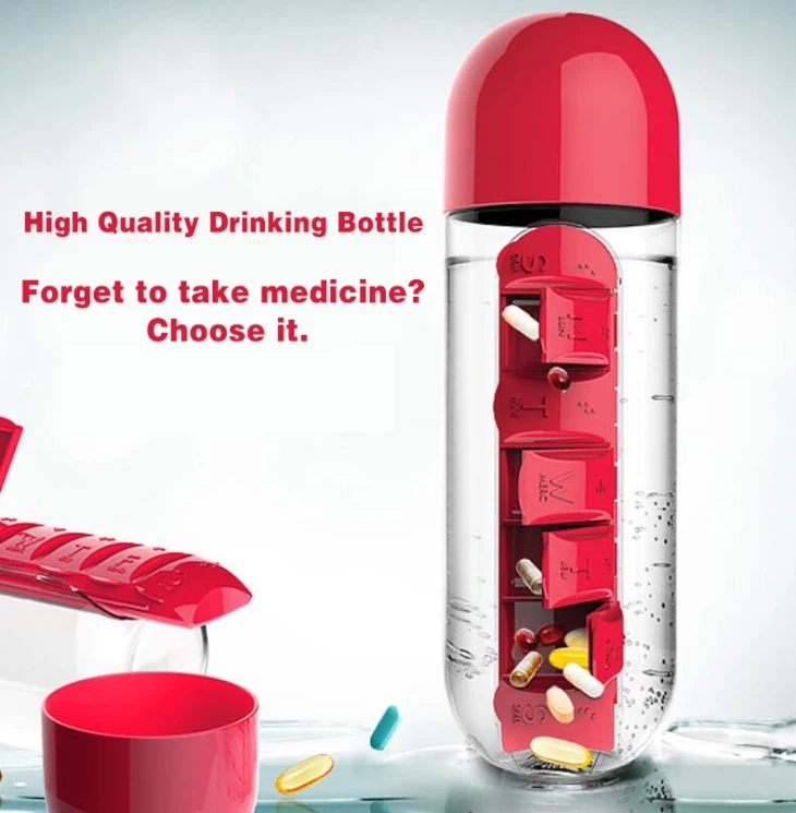 Pill Box Bottle