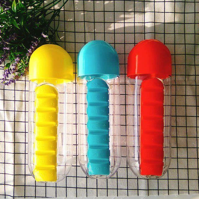 Pill Box Bottle