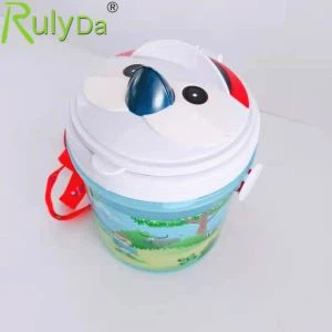 Food Grade Plastic Pail For Popcom