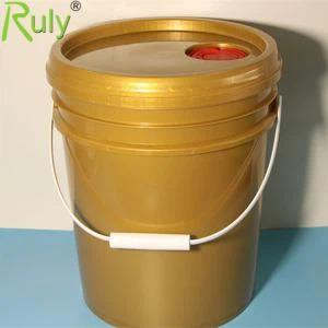 Food Grade Premium Round Plastic Buckets With Spout For Olive Oils