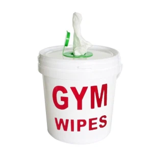 Adult Gym Wet Wipes Plastic Bucket