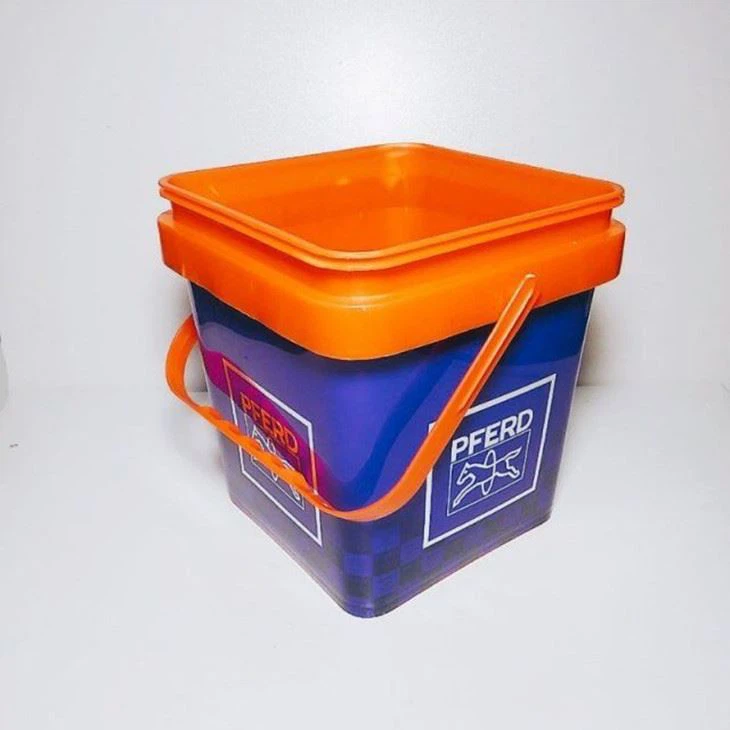 12L Square Plastic Bucket For Seafood