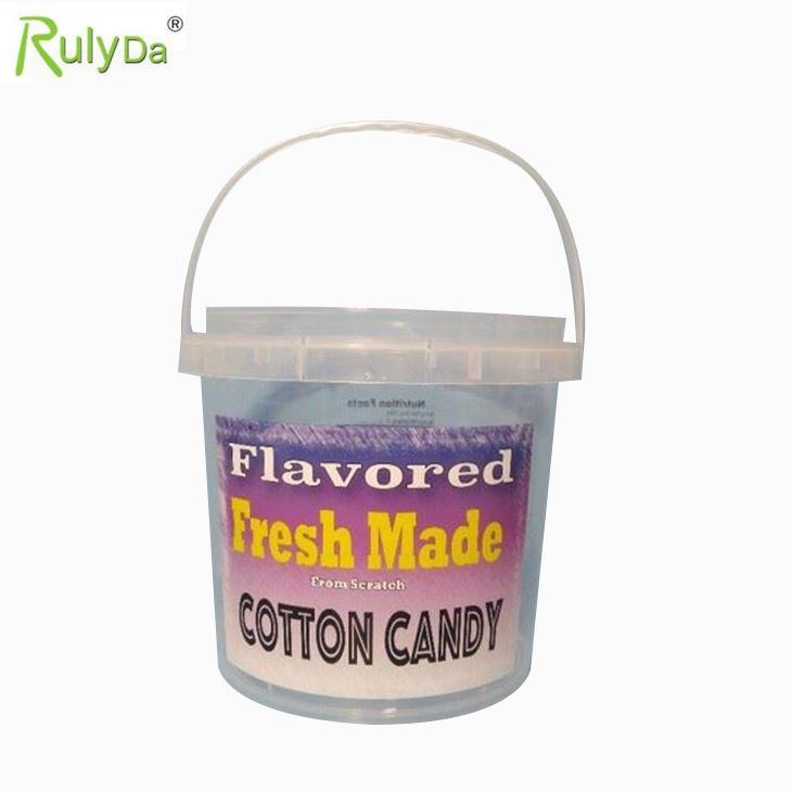 5L Round Plastic Bucket For Washing Powder
