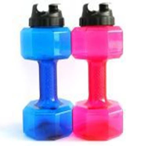 America Hot Sale Sports Fitness Exercise Dumbbell Water Bottle for Gym and Outdoor