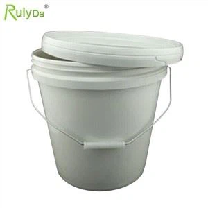 10L Round Plastic Bucket For Pet Foods