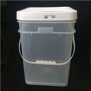 square plastic bucket for paint