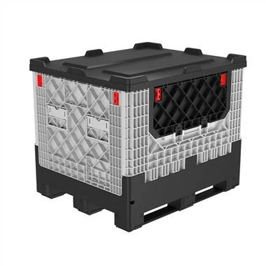 Folding Mesh Plastic Pallet Box